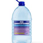 Вода деионизированная 5л