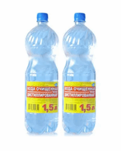 Вода дистиллированная 1.5л